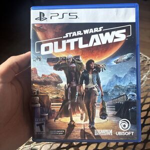 Star Wars Outlaws Sony PlayStation 5 PS5 Used Tested Works